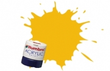 humbrol rail br warning yellow acrylic model paint. 317 p